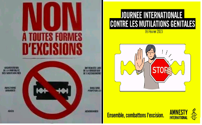  JOURNEE INTERNATIONALE POUR L’ELIMINATION DES MGF : 4,3millions de filles risquent de subir les pratiques d’ici à 2030 prévient l’UNFPA