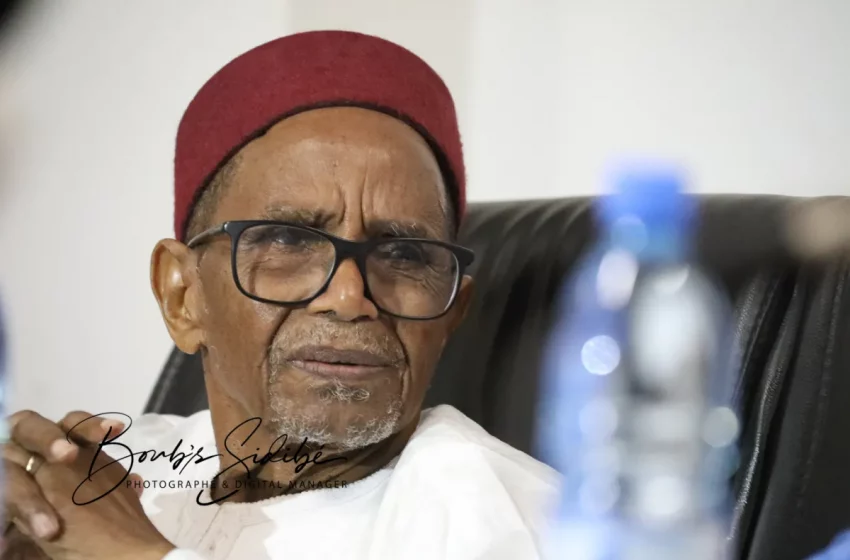 POUR LA PAIX ET LA SÉCURITÉ AU MALI : ENCORE UNE FOIS, ALI NOUHOUM DIALLO APPELLE AU DIALOGUE AVEC IYAD ET KOUFFA