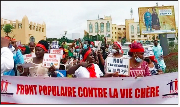  TAXES SUR LA TÉLÉPHONIE: LE FRONT POPULAIRE CONTRE LA VIE CHÈRE INTERPELLE LES AUTORITÉS